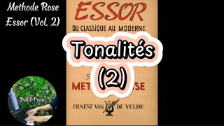 2 Tonalités 2  Methode Rose Essor Vol2 [upl. by Eetsirk]