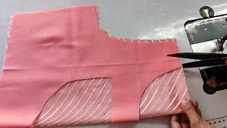 Blouse Design Cutting and stitching। Back neck design। [upl. by Staten]