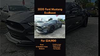 2020FordMustangEB is from Mariana GA GBrothers Auto Brokersif you are interested contact me [upl. by Acie]