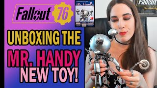 Fallout 76  Unboxing the New Deluxe Mr Handy Toy from Bethesda Worth Buying [upl. by Netaf]