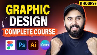 Graphic Design Full Course  Learn Graphic Design from Beginner to Advanced [upl. by Pearman244]