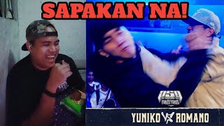 “Pangil Sa Pangil KYUSI”  ROMANO vs YUNIKO PSP Reaction Video [upl. by Hank704]