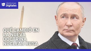 En qué consiste la nueva doctrina nuclear rusa aprobada por Putin [upl. by Ierna290]