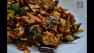 Easy Kerala Mushroom RostMushroom PeralanMushroom Ularthiyathu Koon Roastwith Subtitle Recp 59 [upl. by Krantz]