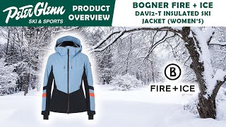 Bogner Fire  Ice Davi2T Insulated Ski Jacket Womens  Product Overview [upl. by Soirtemed14]