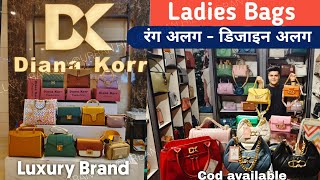 रंग अलग डिजाइन अलग लो DIANA KORR Luxury Bags Ladies purse office bag Slings Clutch Handbags [upl. by Aik]