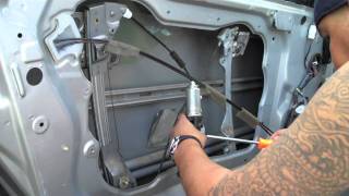 DIY Replace Infiniti G35 coupe window motor Part2 [upl. by Chabot]