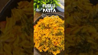 Fusilli Pasta Recipe youtubeshorts homemaderecipebyshweta shorts easyrecipe pastalover [upl. by Shirline85]