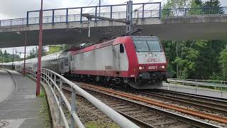 Shunting the RE train from Troisvierges to Rodange via Luxembourg part 2 [upl. by Asial575]