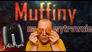 Wytrawne Muffiny z Philips AirFryer Frytkownica Beztłuszczowa [upl. by Leunamme]