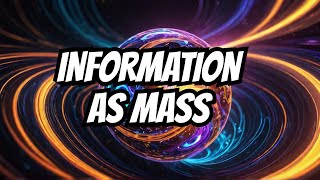 Vopson and Mass Energy Information Equivalence [upl. by Alliuqet]