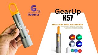 gearup k57 torch flash light unboxing [upl. by Kacy536]