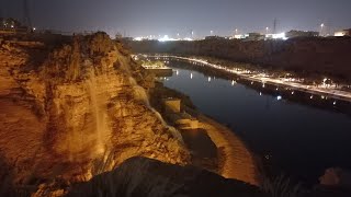 Sitting on the top of Wadi Namar Waterfall is a beautiful view of falling water،ALRIYADH [upl. by Antonio306]