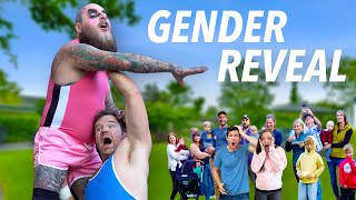 We hired pro wrestlers to do our gender reveal [upl. by Kandace]