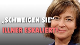 EKLAT Maybrit ILLNER VERBIETET FDP Mann DAS WORT [upl. by Ecinna]