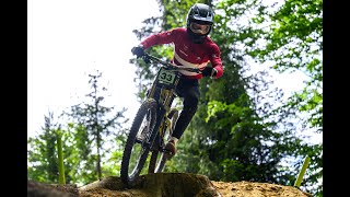 INSANE new downhill world cup track UCI World Cup Poland  Sixten Lind [upl. by Hairej160]