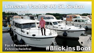 Linssen SL 40 Sedan von EastWest Charter  Besichtigung Motoryacht [upl. by Boris]