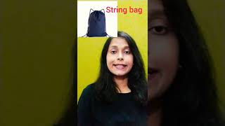 Type of bags pronunciation gyaan jyoti shorts [upl. by Anaid]