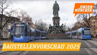 Baustellenvorschau 2025  SWM und MVG planen umfassendes Sanierungsprogramm [upl. by Fabe367]