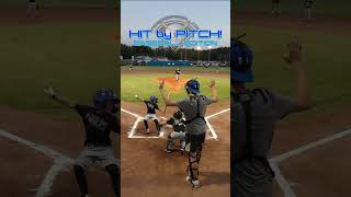 HIT BY PITCH Welcome to 10u hitbypitch baseball eastlakebaseball littleleague florida tough [upl. by Eanel]