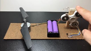 How to Control A DC Motor Propeller using Reed Magnetic Switch [upl. by Pentha]