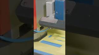 shorts foam cutting and milling polyurethane foam foam packaging with Protek CNC UNICO TT [upl. by Theresa]