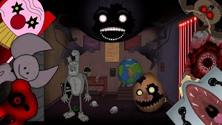 ONAF 4 Made In Fnaf Engine Full Walkthrough Normal Night Hard Boiled Mode Scrambled Mode No Death [upl. by Annahael]