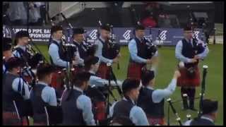 Field Marshal Montgomery Pipe Band  World Champions 2014 Medley [upl. by Acirahs]