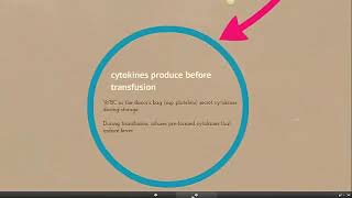 FEBRILE NON HAEMOLYTIC TRANSFUSION REACTION [upl. by Adnaram]