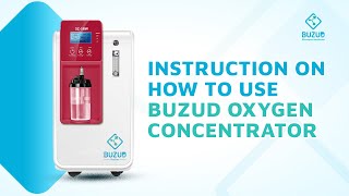 How to use the BUZUD Oxygen Concentrator SZ5BW5L [upl. by Lukas]