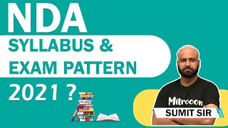 NDA SYLLABUS AND EXAM PATTERN  NDA WRITTEN EXAM  LEARN WITH SUMIT [upl. by Anel851]