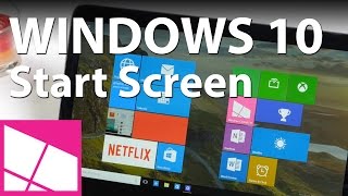 How to enable fullscreen Start menu in Windows 10 Insider desktop mode [upl. by Crowns]