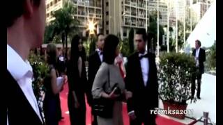 Murat ampTuba on the red carpet in Monte Carlo Festival 2011 [upl. by Iver]