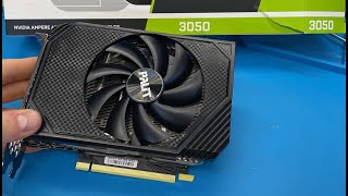 PALIT RTX 3050 StormX 8gb 4 гигабайта из 5 [upl. by Ignacia142]