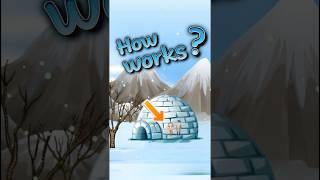 Physics behind Igloo  How does Igloo work  physics shorts [upl. by Yendahc]