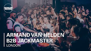 Armand Van Helden B2B Jackmaster  Boiler Room x RayBan 009  London DJ Set [upl. by Ydnec]