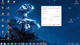 Forzar gráficos y resolución del PES 2017 en Placas Intel HD graphics [upl. by Lovell]