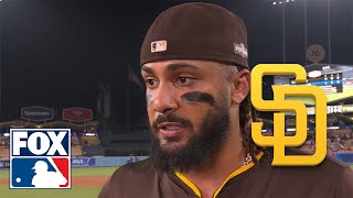 Padres vs Dodgers Fernando Tatis Jr Manny Machado and more postgame interviews [upl. by Cutlor711]