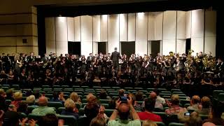 2018 Spring Concert  Combined Bands [upl. by Ebba425]