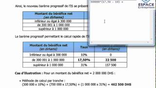 Comment calculer lIS avec le nouveau barème progressif IS [upl. by Ainesej]