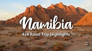 NAMIBIA TRAVEL 2024  Highlights on a 4x4 Namibia Road Trip Itinerary  Travel Tips [upl. by Airol]