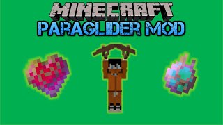 Paraglider Mod para Minecraft 1162  Caida en paracaidas  Review en ESPAÑOL [upl. by Witt]