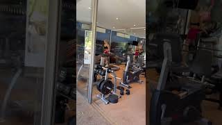 Dan Bilzerian girl in mansion gym [upl. by Aicetal]