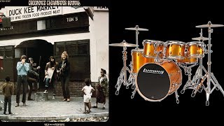 Fortunate Son  Creedence  Backing Track for Drums [upl. by Allen]