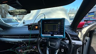 Audi q7 2017 Blower motor not working  LIN bus diagnosing and repair [upl. by Viehmann]