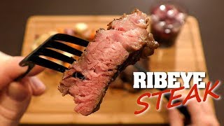 ASMR Eating a RibEye Steak 20 No talking [upl. by Naro]