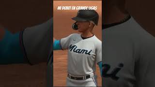 Mi debut en grandes ligasmlb siguemeenmisredesoficialesmlbtheshowgaming baseball beisbol [upl. by Iruj238]