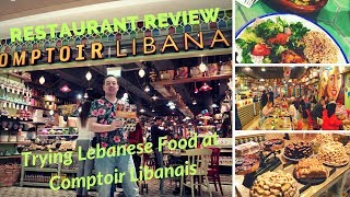 Trying Lebanese Food  Restaurant Review  Comptoir Libanais [upl. by Gray]