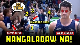 NANGALABAW NA SI PINGRIS POYPOY ACTUB GINAWANG CHEERLEADER SA BENCH LAGLAG NA SA PLAYOFFS ANG IMUS [upl. by Sabina873]