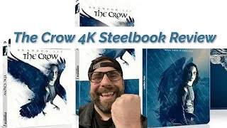 The Crow 4K Steelbook Review amp Unboxing  This Movie Has Never Looked So Dark [upl. by Gallager77]